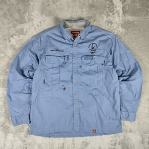 VTG Simms 2007 Fishing Derby Wyoming 3XDry outdoors button up fishing shirt M/L